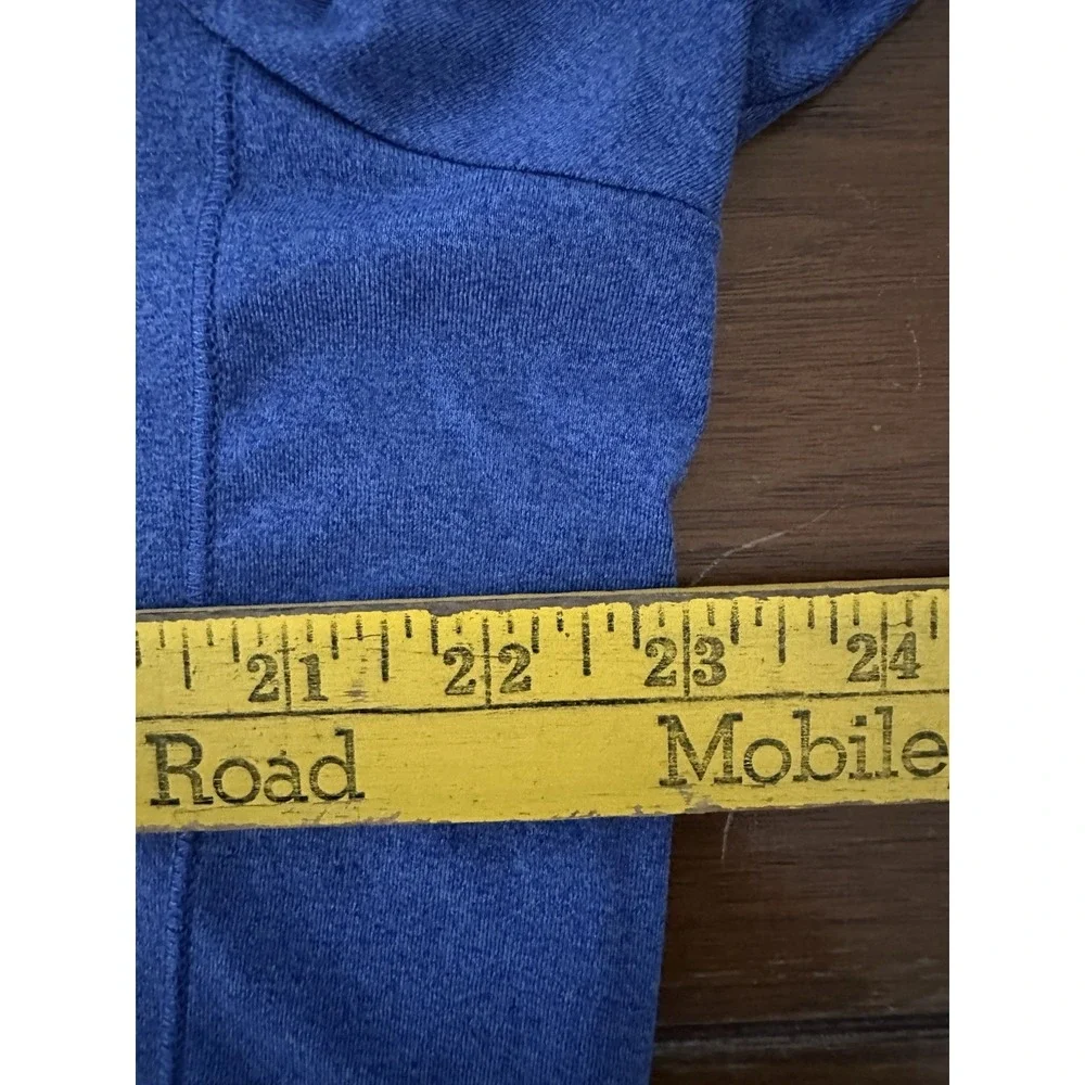UNTUCKit Clavidor Polo Shirt‎ Mens Large Blue Performance Stretch Short Sleeve